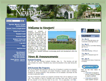 Tablet Screenshot of ci.newport.mn.us